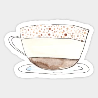 cappuccino Sticker